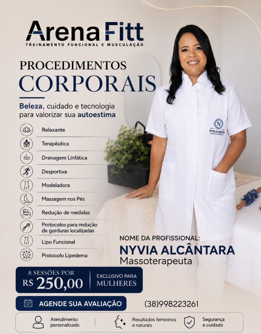 Procedimentos Corporais — Estética Arena Fitt
