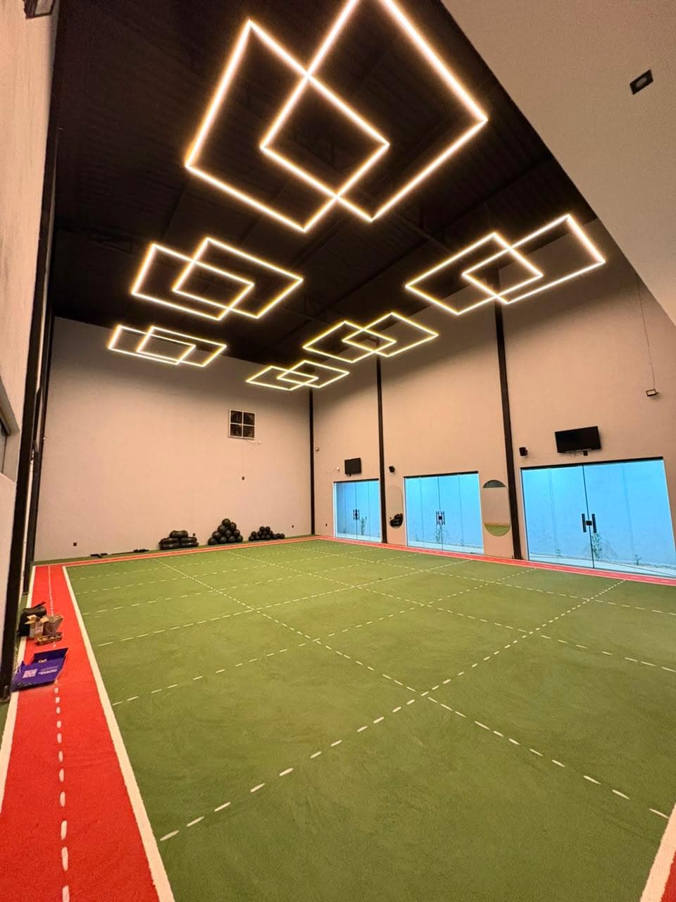 Estrutura interna da Arena Fitt — ambiente 1 de 26