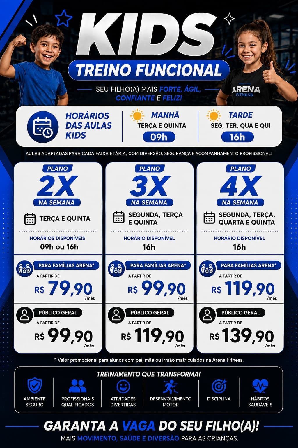 Areninha Kids — Funcional Kids Arena Fitt